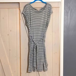 Loft Plus Size 16/18 Belted T-Shirt Dress